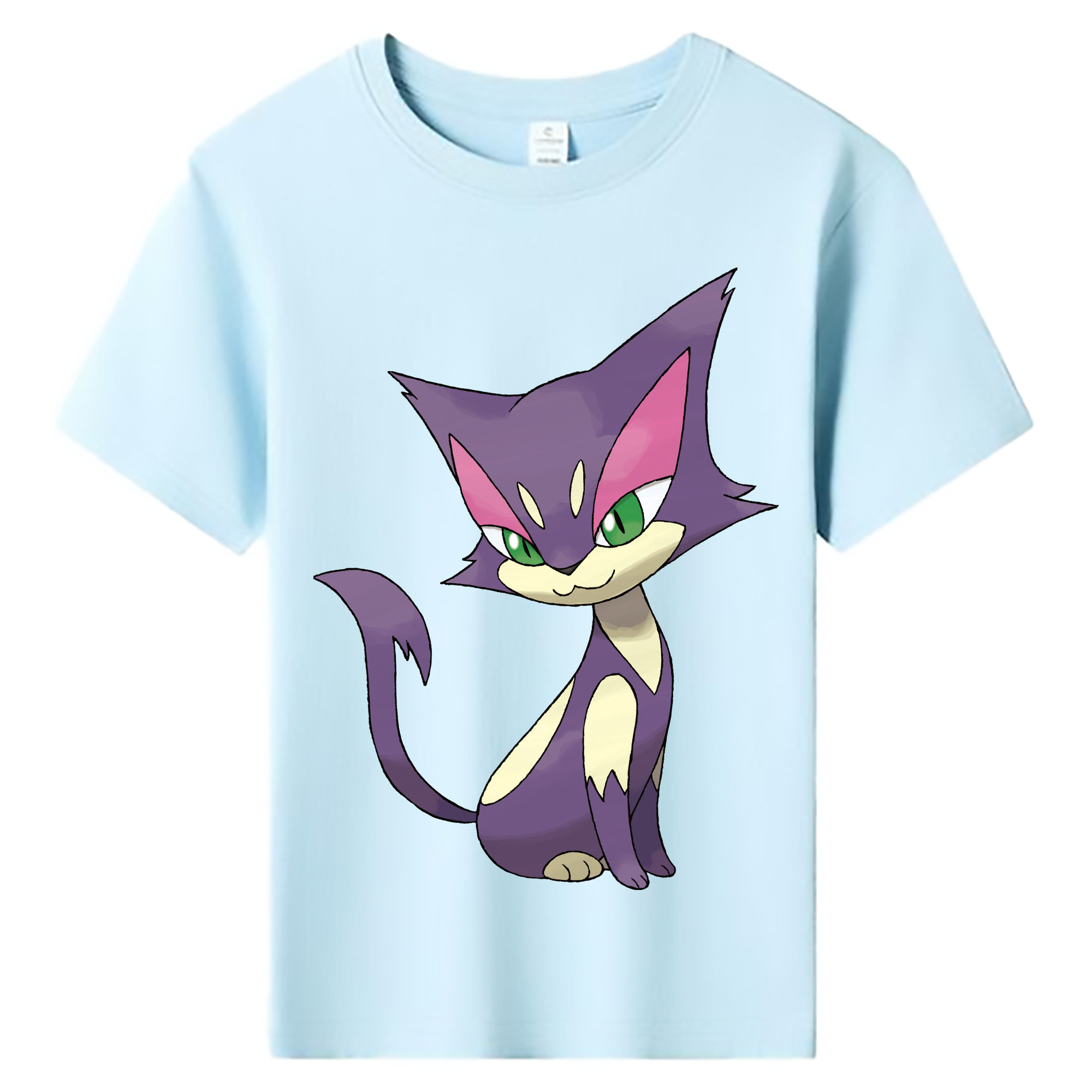 （画像用） ポケットモンスター Pokémon 綿100％キッズTシャツ（フロントプリント）